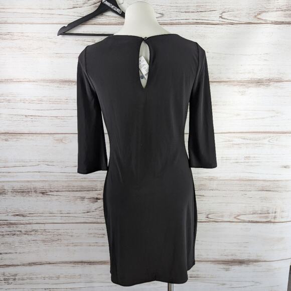 White House Black Market Embellished 3/4 Sleeve Dress sz Small New - Picture 3 of 7